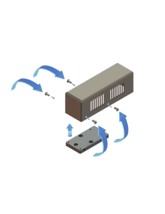 Vis pour le couvercle de commande de puissance EOT-3 / E03I73800306 / compatible avec les systemes de decoupe Zund 2