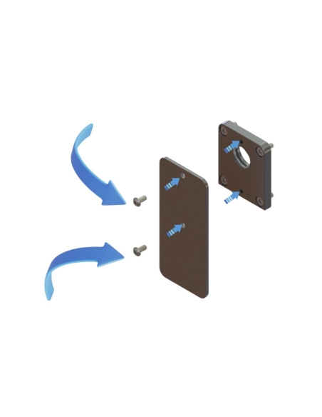 Tornillo de la cubierta de acceso al excéntrico EOT-3 / E03I73800306 / compatible con sistemas de corte Zünd