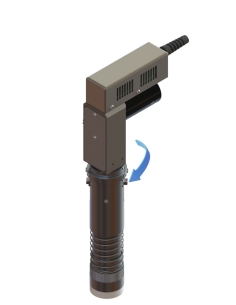 Supporto corto del madrino alla testa di taglio. Zünd EOT-3 / E25003048 / 4302003 / compatibile con macchine Zünd 2