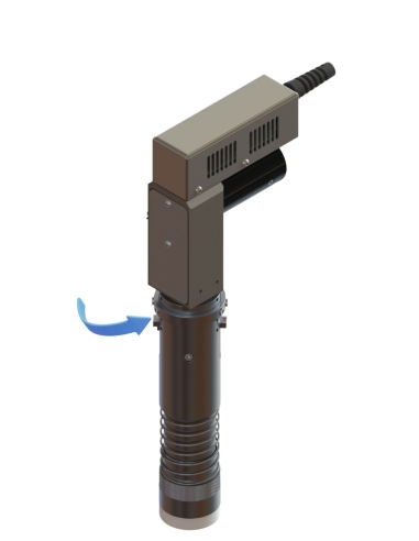 Grande - Pièce d'union entre l'outil et la tête de coupe. EOT-3 / E25003047 / 4302004 / compatible avec les machines Zund