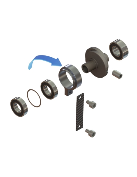 Asymmetric oscillating strap holder. EOT-3 / E03021005 / For Zund cutting machines