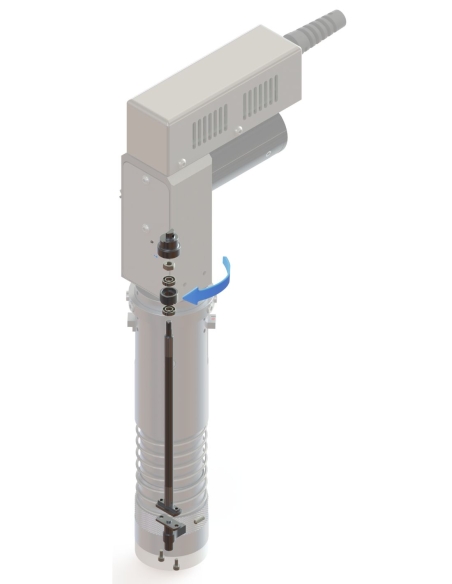 Butoir fileté pour l'axe oscillent. EOT-3 / E03021011 / Machine de découpe Zund