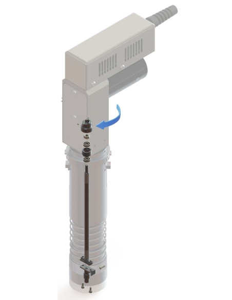 Suporte para a barra de oscilação. EOT-3 / E03021012 / Para máquinas Zund