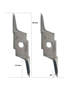 Lâmina Teseo M2N - 535099600 / HTT-99600 / 80º - compatível com máquina de corte automatizada Teseo 2