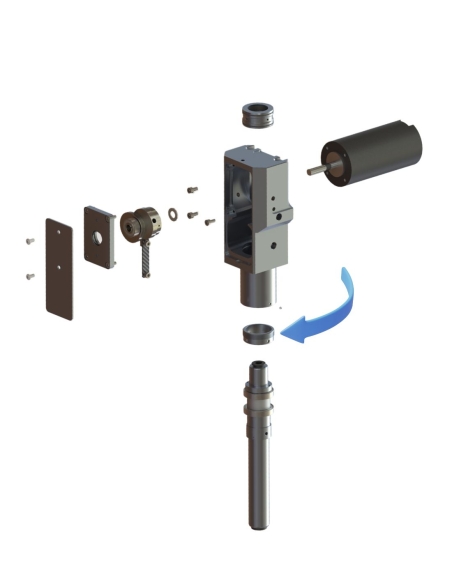 Butoir fileté du support guide. EOT-250 / E25003022 / Machine de découpe Zund