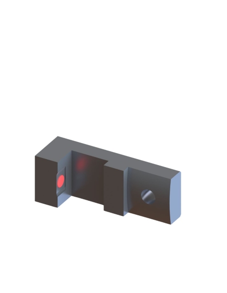 Petite - Pièce d'union entre l'outil et la tête de coupe.  Zünd EOT-250 / E25003048 / 4302003 / compatible avec Zünd