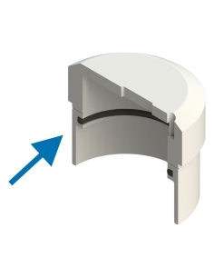 Joint pour le disque teflon de Ø 40mm EOT-250 / HTEOT4028 / compatible avec les systèmes de découpe Zünd 2