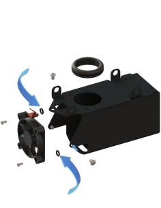 O-ring della carcassa del motore EOT-250 / E25003119 / 1502NBR70 / compatibile con sistemi di taglio Zünd 2