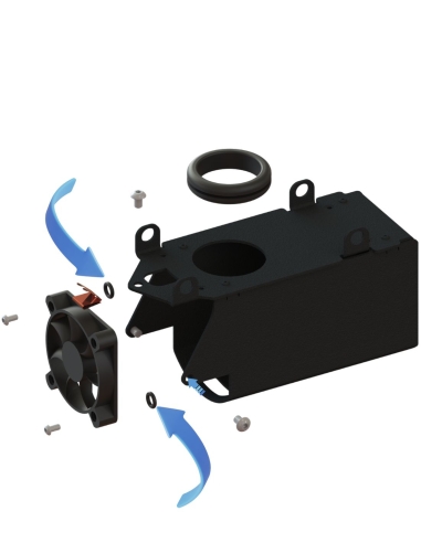 Anel O-ring da Carcaça do motor EOT-250 / E25003119 / 1502NBR70 / compatível com sistemas de corte Zünd