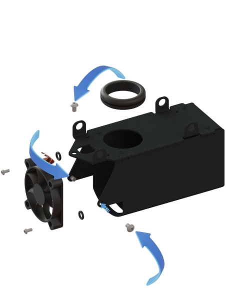 Vis du carter moteur EOT-250 / E25003115 / ISO73800406 / compatible avec les systèmes de découpe Zünd