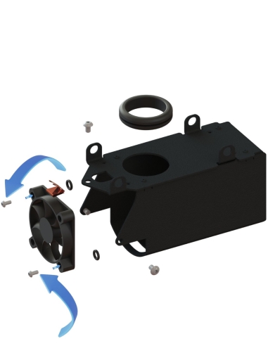 Fan screw EOT-250 / E25003114 / ISO73800306 / compatible with Zünd cutting systems