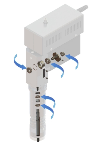 Kit cuscinetti EOT-250 / E25003113 / compatibile con sistemi di taglio Zünd
