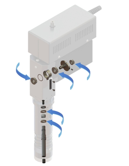 Kit cuscinetti EOT-250 / E25003113 / compatibile con sistemi di taglio Zünd