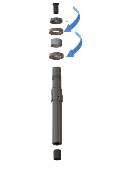 Kit de rolamentos EOT-250 / E25003113 / compatível com sistemas de corte Zünd