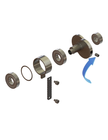 Set screw of the eccentric of the EOT-250 / E25003108 / DIN9130406 / compatible with Zünd automated cutting systems