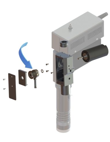 Gewindestift des Exzenters der EOT-250 / E25003108 / DIN9130406 / kompatibel mit Zünd CNC-Schneidsystemen