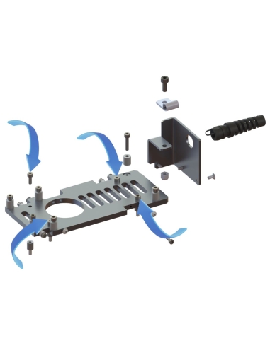 Power module mounting plate screw EOT-250 / E25003104 / D9120308 / compatible with Zünd automated cutting systems