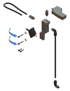 Tornillo sensor piezoresistivo EOT-250 / E25003101 / D9120316 / compatible con sistemas de corte automatizados Zünd 2