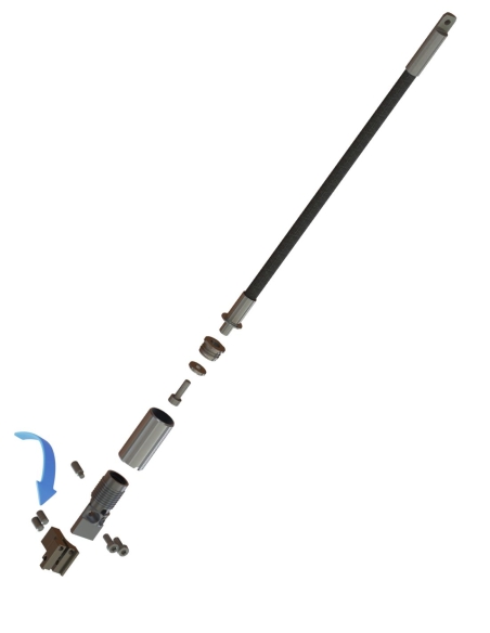 Grano del clip dell’alloggiamento lama EOT-250 / E25003088 / BN114933060201 / compatibile con sistemi di taglio Zünd