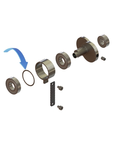 Distanziale del cuscinetto dell’eccentrico EOT-250 / E25003084 / compatibile con sistemi di taglio Zünd