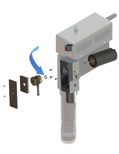 Compensador de altura del excéntrico EOT-250 / E25003081 / compatible con sistemas de corte automatizados Zünd