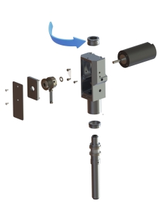 EOT-250 Pneumatic Feed Ring / E25003042 / compatible with Zünd cutting systems 2