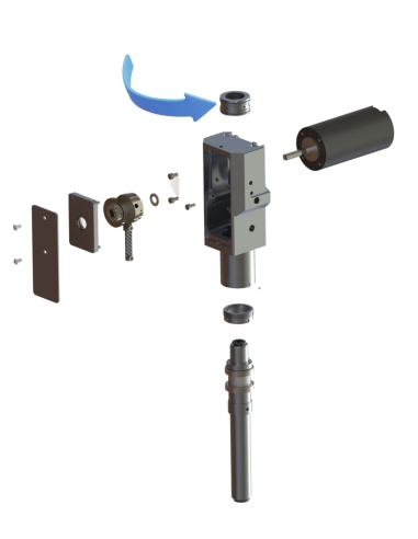 Anillo de alimentación neumática EOT-250 / E25003042 / compatible con sistemas de corte Zünd