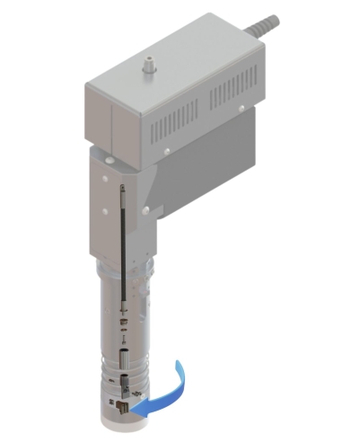 Clip dell’alloggiamento lama EOT-250 / E25003037 / compatibile con sistemi di taglio Zünd