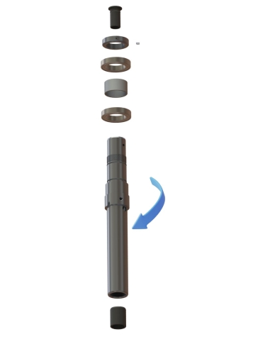 Douille de transmission interne EOT-250 / E25003027 / compatible avec les systèmes de découpe Zünd