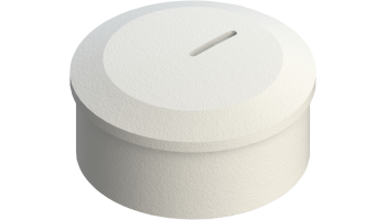TEFLON Gleitscheibe Ø 40mm. EOT-40. Für Schneidemaschine Zünd Zund Zuend