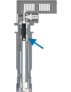 Butée inférieure pour roulements de rotation d'outil EOT-40. Machine de découpe Zünd Zund Zuend 2