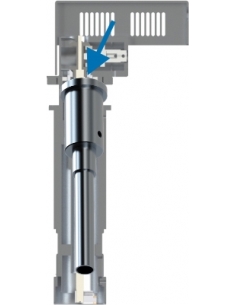 Tope superior para el rodamiento de rotación de la Herramienta EOT-40. Para máquinas Zünd Zund Zuend 2