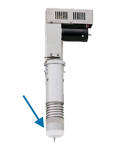 Zapata deslizante, 12 mm. reflexión resorte, metal. EOT-3