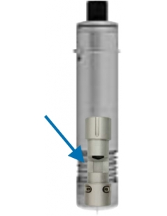 Porte-lame centré de Type 2 pour lame 1,50 mm avec outil fixe tangentiel  / 3960322 / pour machines Zünd 2