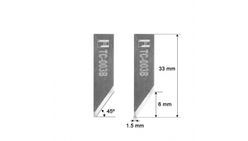 Cuchilla Comelz HZ3B 33mm HTC-003B