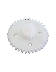 Double gear for the aspiration module