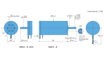 Motor Faulhaber 4490-H 024B cableado