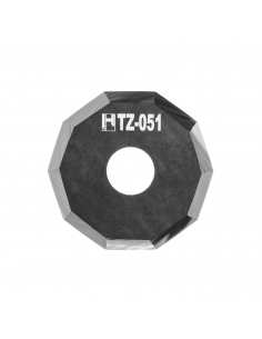 Cuchilla iEcho E51 / Z51 / 3910336 / HTZ-051 / Cuchilla decagonal HM compatible para máquina iEcho de corte automatizado