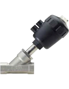 Inclined valve up to 40 bar. For Humantec cutting machines