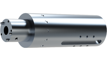 Corps de l'outil POT-40 en aluminium. Machine de découpe Humantec