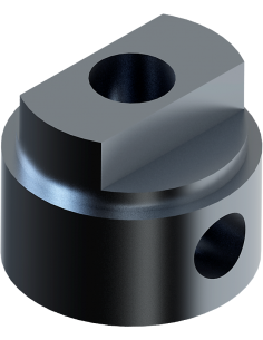 Steckeradapter für die Rotationsmotorachse des EOT-40-Werkzeugs. Für Schneidemaschine Humantec