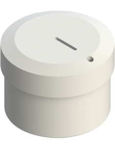 TEFLON Gleitscheibe Ø 40mm. POT-40 und POT-VA. Für Schneidemaschine Ibertec