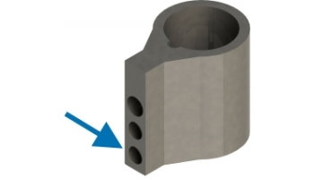 Tornillo de fijación cuchillas. POT-40 y POT-VA. Para máquinas Ibertec