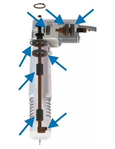 Kit rodamientos. EOT-40. Para máquinas Ibertec