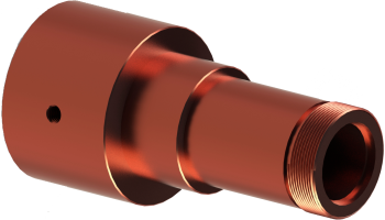 Copper oscillating guide holder. EOT-3. For Ibertec cutting machines