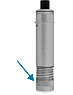 Support de disque de dorure en téflon en aluminium, Ø 40 mm. Couteau tangentiel. Machine de découpe Ibertec 2