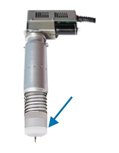 Gleitscheibe mit Aluminiumhalter. EOT-40. Für Schneidemaschine Investronica