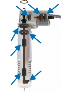 Kit cuscinetti. Per macchina da taglio Investronica 2