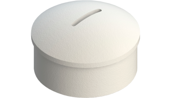 Disco de teflón para el deslizamiento de la herramienta Ø 40 mm. Fija tangencial. Para máquinas Investronica