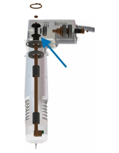 Exzentrisches Pendel. EOT-40. Für Schneidemaschine KSM